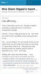 Mobile Screenshot of glamhippie.wordpress.com