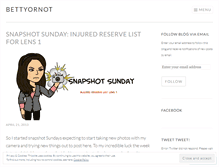 Tablet Screenshot of bettyornot.wordpress.com