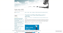 Desktop Screenshot of nghemp3.wordpress.com