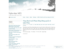 Tablet Screenshot of nghemp3.wordpress.com