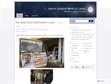 Tablet Screenshot of amritahospital.wordpress.com