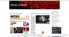 Desktop Screenshot of jamesluxford.wordpress.com