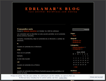 Tablet Screenshot of edrlamar.wordpress.com