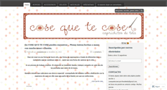 Desktop Screenshot of cosequetecose.wordpress.com