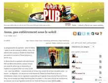 Tablet Screenshot of culturespub.wordpress.com