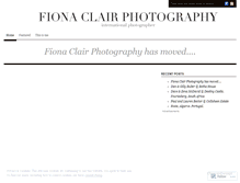 Tablet Screenshot of fionaclair.wordpress.com