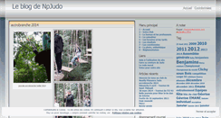 Desktop Screenshot of npjudo.wordpress.com