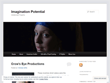 Tablet Screenshot of imaginationpotential.wordpress.com