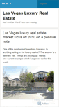 Mobile Screenshot of lasvegasluxuryrealestate.wordpress.com