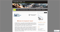 Desktop Screenshot of corporatecopia.wordpress.com
