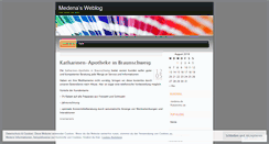 Desktop Screenshot of medena.wordpress.com