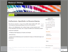 Tablet Screenshot of medena.wordpress.com