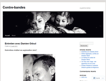 Tablet Screenshot of contrebandes.wordpress.com