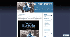 Desktop Screenshot of bonniebluebutler.wordpress.com