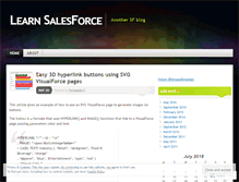 Tablet Screenshot of learnsf.wordpress.com