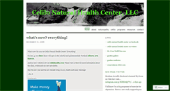 Desktop Screenshot of celilohealth.wordpress.com