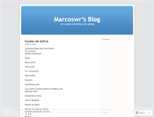 Tablet Screenshot of marcoswr.wordpress.com