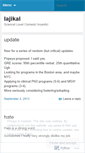 Mobile Screenshot of lajikal.wordpress.com
