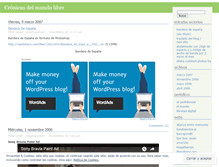 Tablet Screenshot of mundolibre.wordpress.com