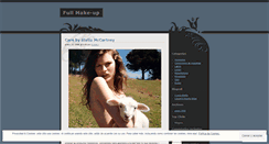 Desktop Screenshot of fullmakeup.wordpress.com