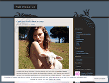 Tablet Screenshot of fullmakeup.wordpress.com