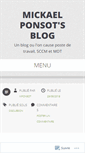 Mobile Screenshot of mponsot.wordpress.com
