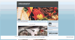 Desktop Screenshot of chefkscookingschool.wordpress.com