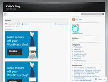 Tablet Screenshot of colinxu.wordpress.com