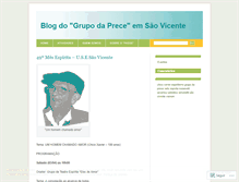Tablet Screenshot of grupodaprece.wordpress.com