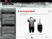 Tablet Screenshot of jerseyspal.wordpress.com