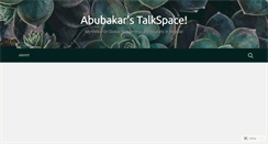 Desktop Screenshot of abubaka.wordpress.com