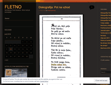Tablet Screenshot of fletno.wordpress.com