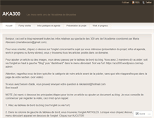 Tablet Screenshot of aca300.wordpress.com
