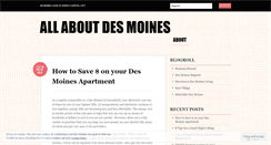 Desktop Screenshot of lovedesmoines.wordpress.com