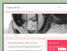 Tablet Screenshot of culturefixx.wordpress.com