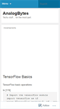 Mobile Screenshot of analogbytes.wordpress.com