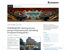 Tablet Screenshot of koningkosmos.wordpress.com
