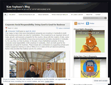 Tablet Screenshot of kansophano.wordpress.com