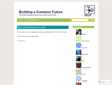 Tablet Screenshot of annalindh.wordpress.com