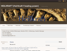Tablet Screenshot of heilkraftt.wordpress.com