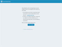 Tablet Screenshot of dienstarzt.wordpress.com