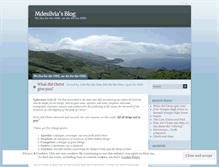 Tablet Screenshot of mdesilvia.wordpress.com