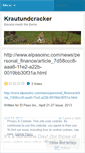 Mobile Screenshot of krautundcracker.wordpress.com