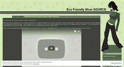 Desktop Screenshot of ecoshoesource.wordpress.com