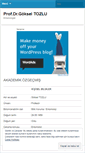 Mobile Screenshot of gokseltozlu.wordpress.com