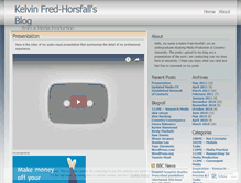 Tablet Screenshot of horsfalk.wordpress.com
