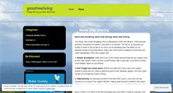 Desktop Screenshot of gmofreeliving.wordpress.com
