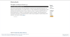 Desktop Screenshot of distrocheck.wordpress.com