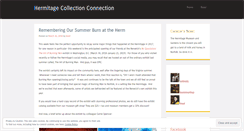 Desktop Screenshot of hermitagemuseum.wordpress.com