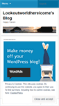 Mobile Screenshot of lookoutworldhereicome.wordpress.com